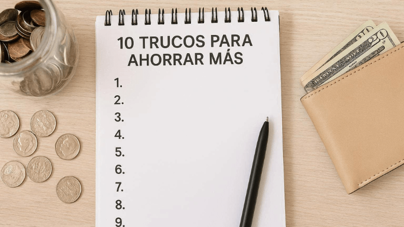 10 trucos prácticos para ahorrar más cada mes