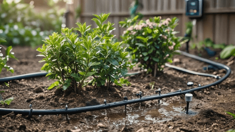 Como ahorrar agua al regar las plantas 3