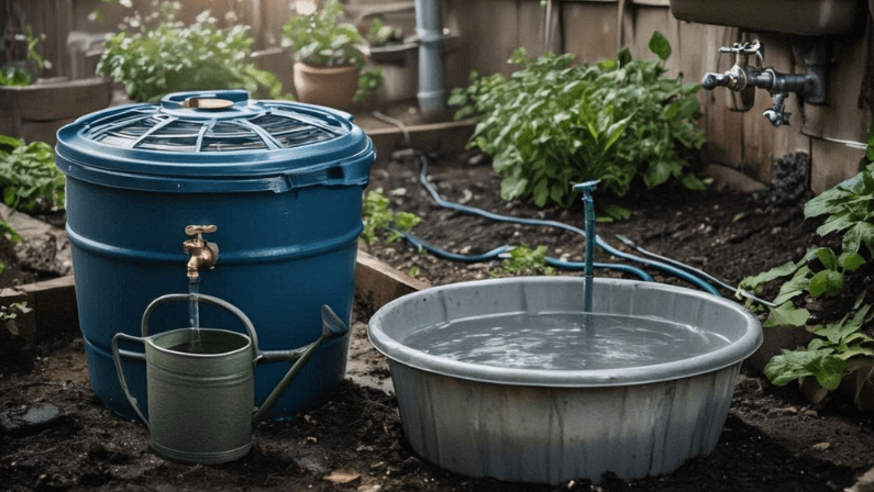 Como ahorrar agua al regar las plantas 4
