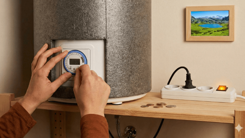 Como ahorrar electricidad con termo electrico 2