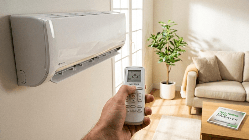 Como ahorrar energia con un aire acondicionado inverter