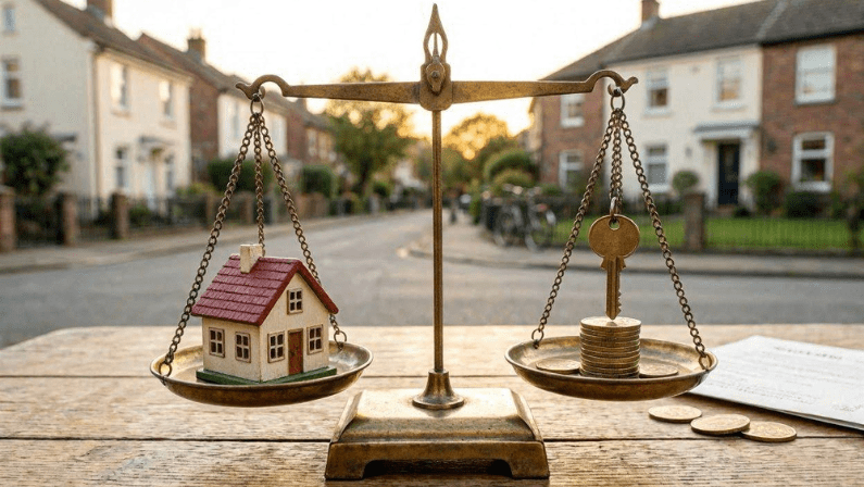 El punto de equilibrio entre alquilar o comprar vivienda en años